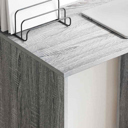 Desk Grey Sonoma Engineered Wood 78.5 x 37 x 154.5 cm
