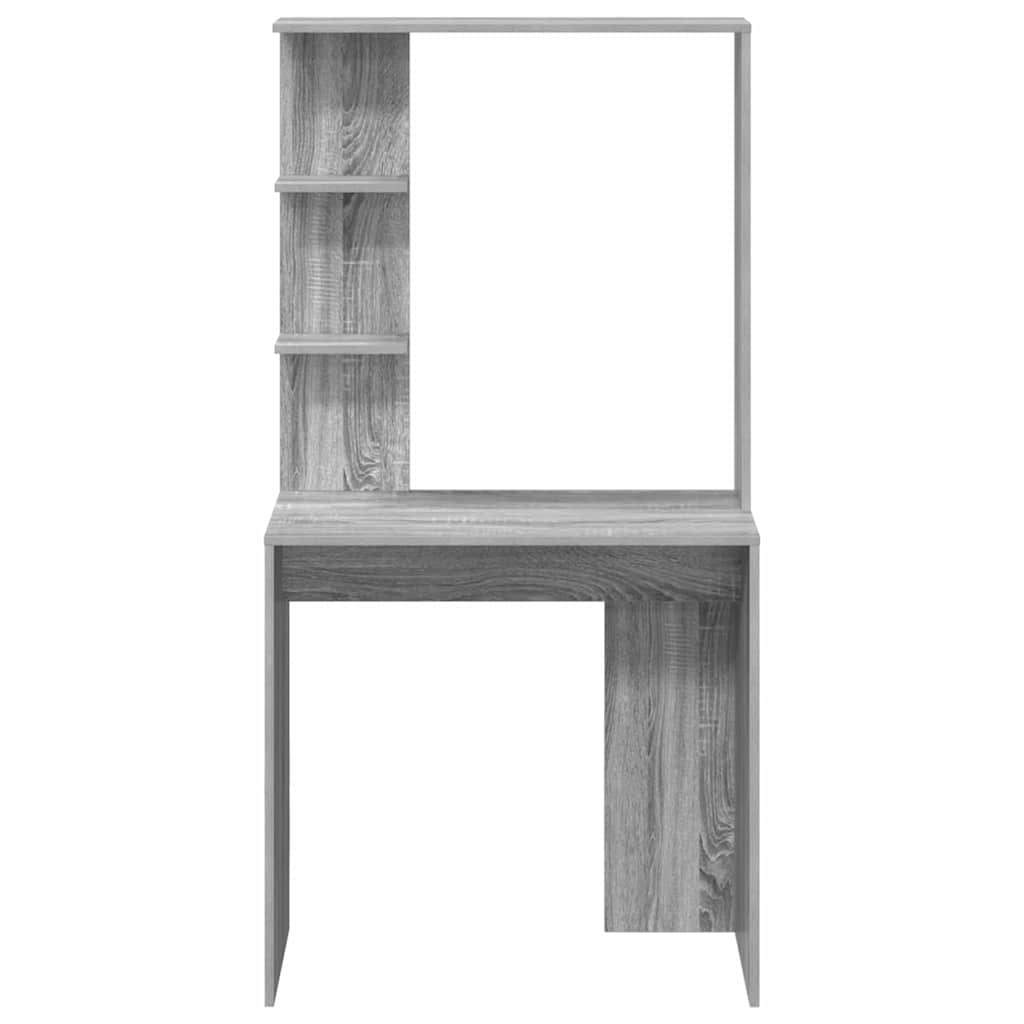 Desk Grey Sonoma Engineered Wood 78.5 x 37 x 154.5 cm