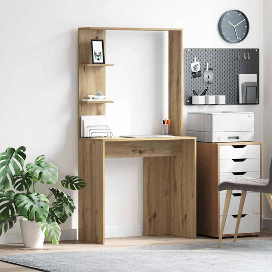 Desk Artisan Oak Engineered Wood 78.5 x 37 x 154.5 cm