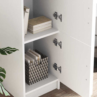 Highboard White 31.5 x 32 x 122.5 cm