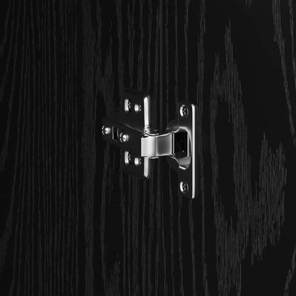 Highboard Black Oak 31.5 x 32 x 122.5 cm