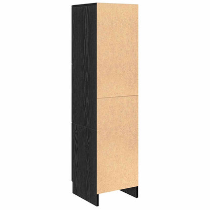 Highboard Black Oak 31.5 x 32 x 122.5 cm