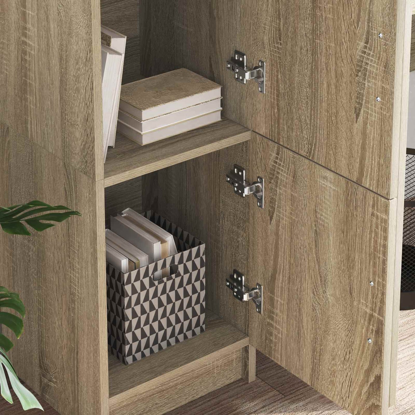 Highboard Sonoma Oak 31.5 x 32 x 122.5 cm