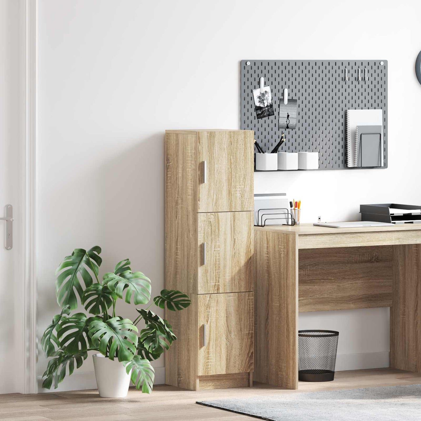 Highboard Sonoma Oak 31.5 x 32 x 122.5 cm