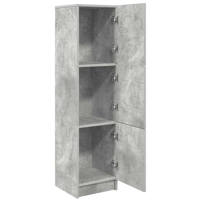 Highboard Concrete Grey 31.5 x 32 x 122.5 cm