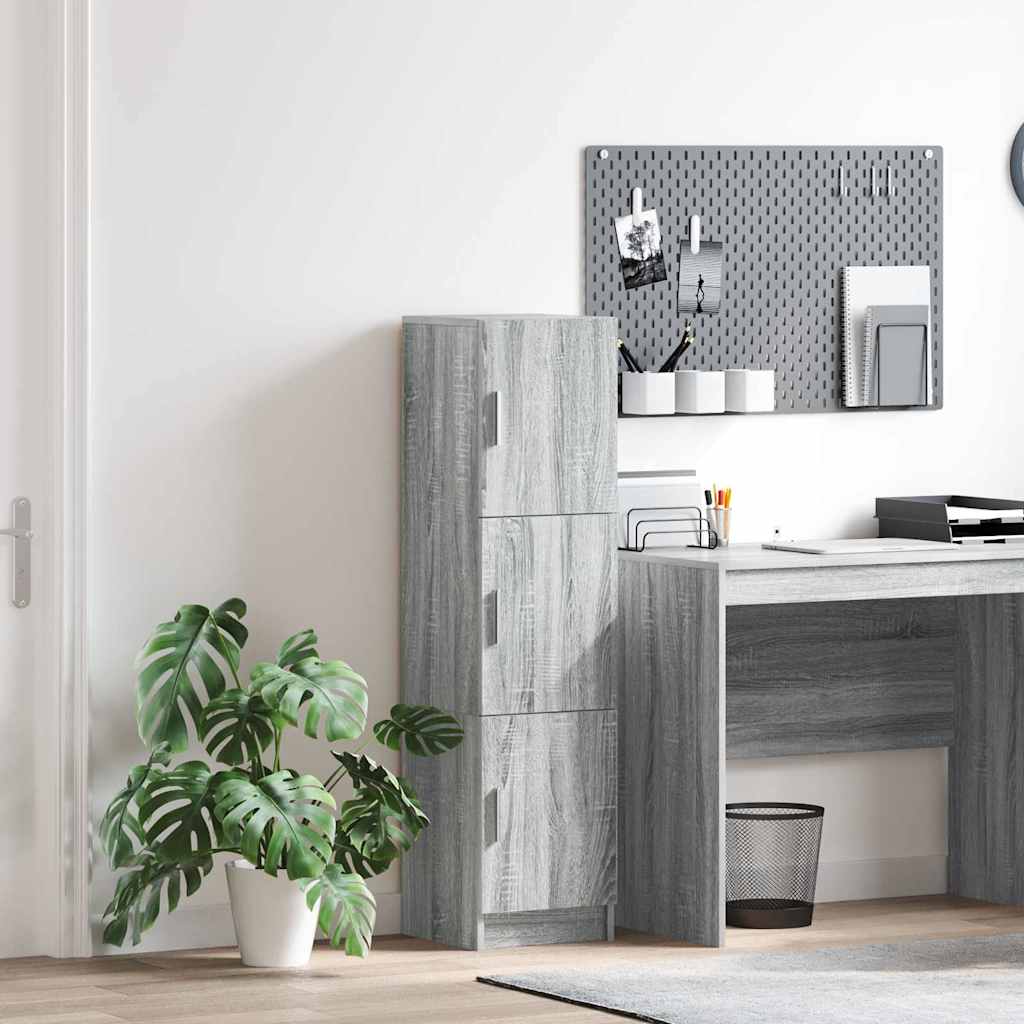 Highboard Grey Sonoma 31.5 x 32 x 122.5 cm