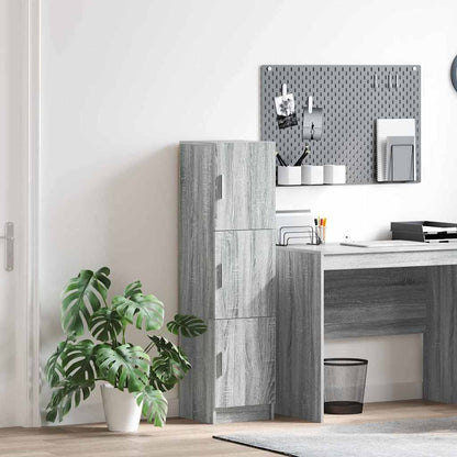 Highboard Grey Sonoma 31.5 x 32 x 122.5 cm