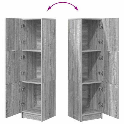 Highboard Grey Sonoma 31.5 x 32 x 122.5 cm