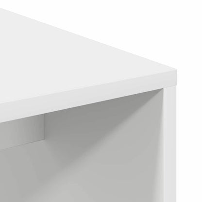 Desk White 102 x 50 x 124 cm Engineered Wood