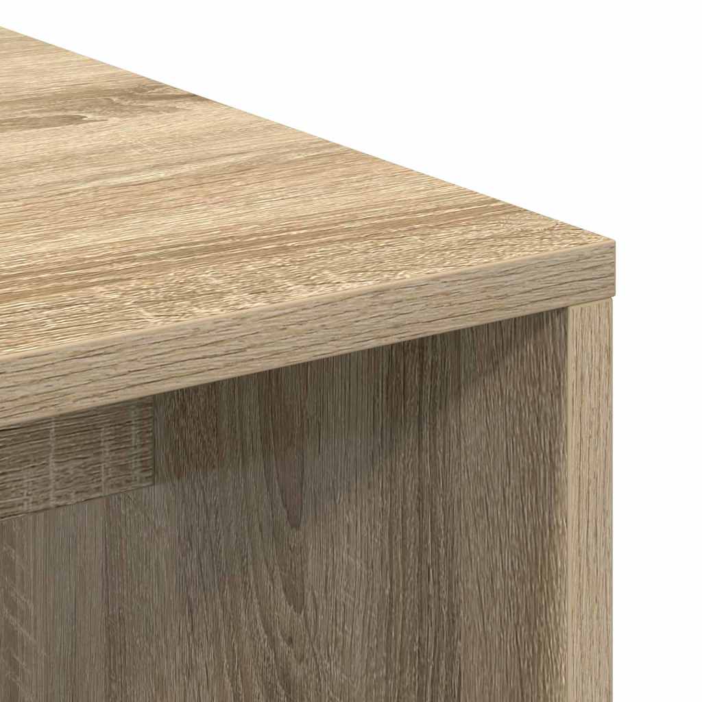 Desk Sonoma Oak 102 x 50 x 124 cm Engineered Wood