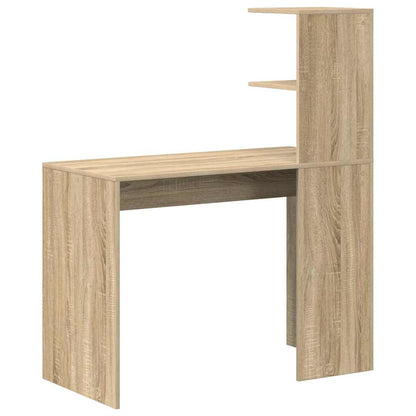 Desk Sonoma Oak 102 x 50 x 124 cm Engineered Wood