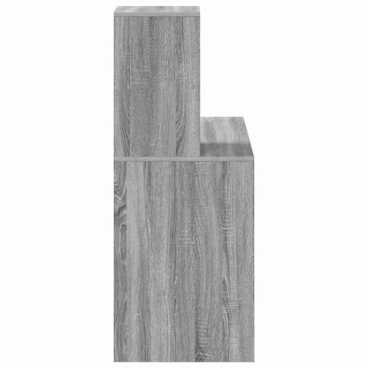 Desk Grey Sonoma 102 x 50 x 124 cm Engineered Wood