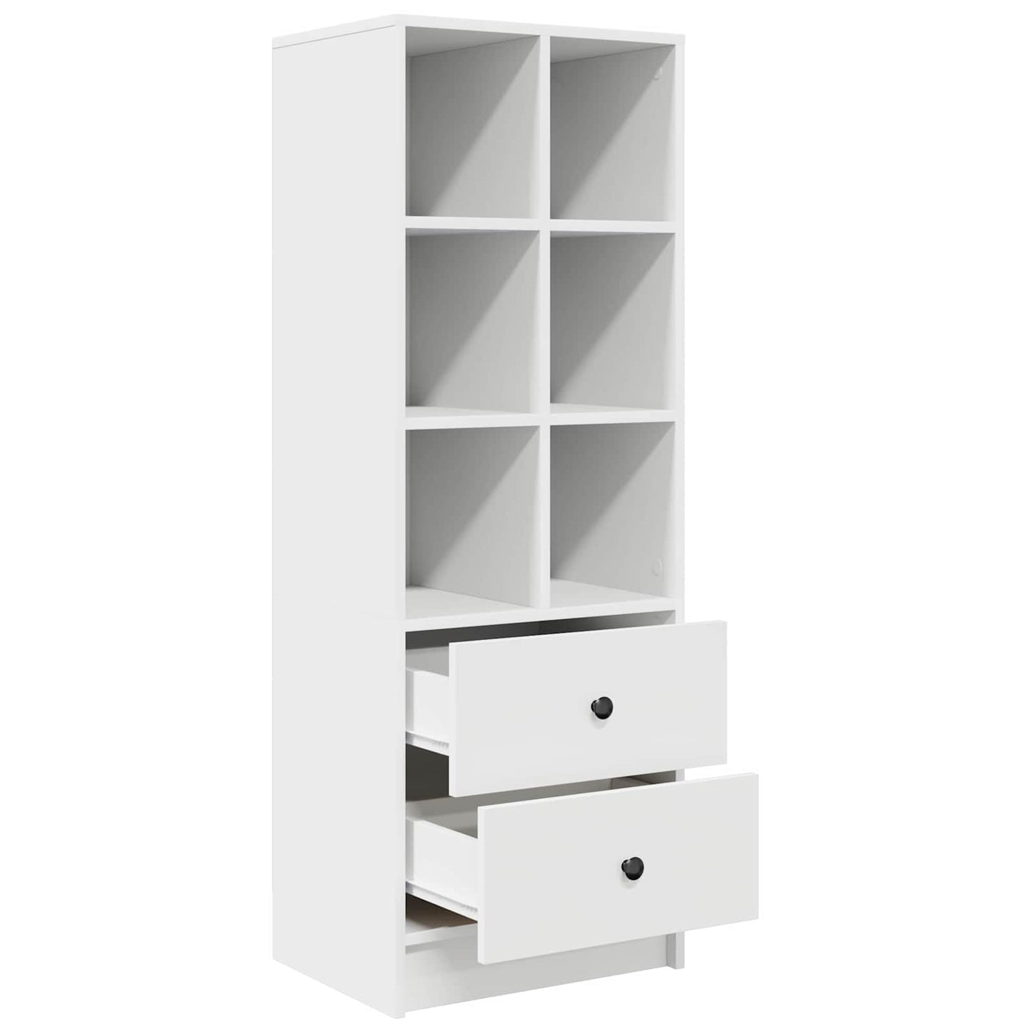 Highboard with Drawer White 45.5 x 34 x 127 cm