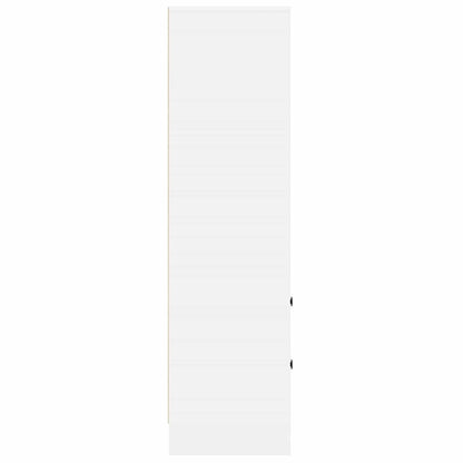 Highboard with Drawer White 45.5 x 34 x 127 cm
