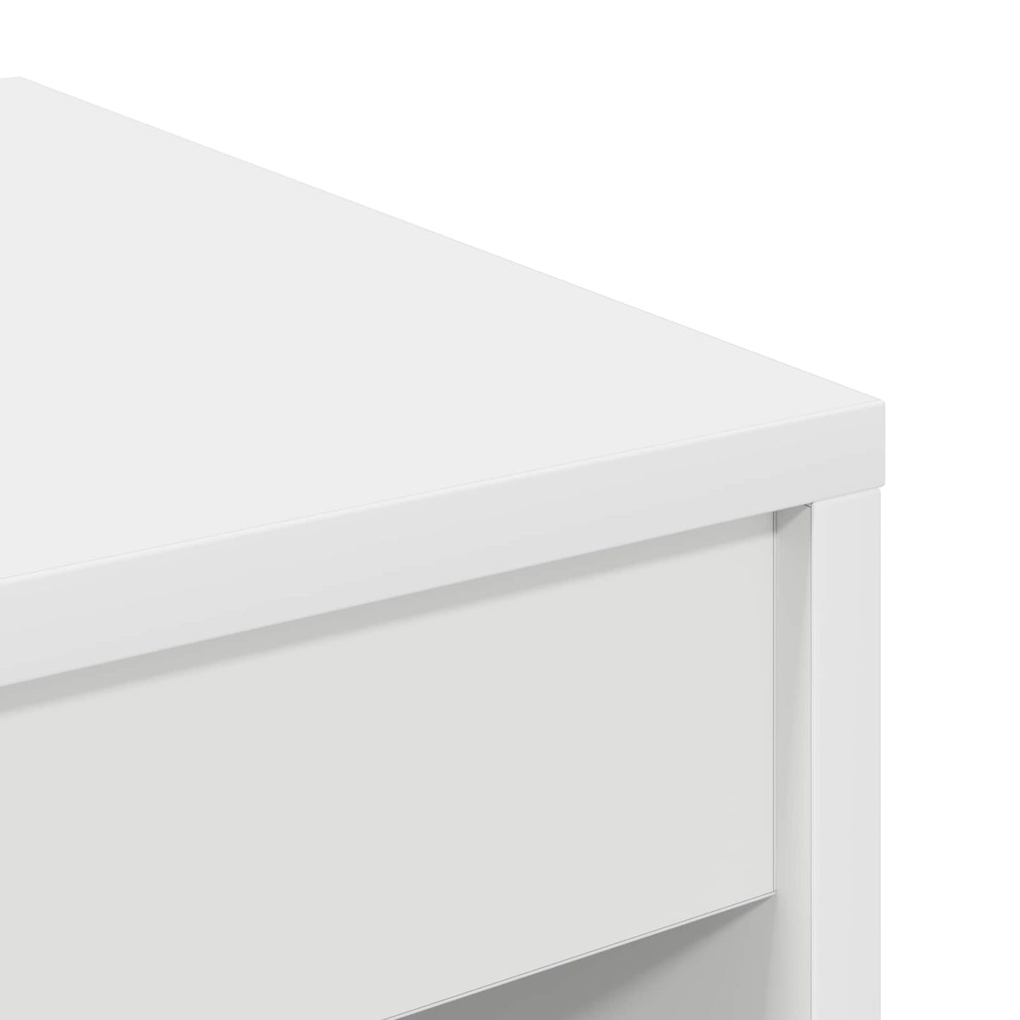 Desk White 60 x 40 x 76 cm
