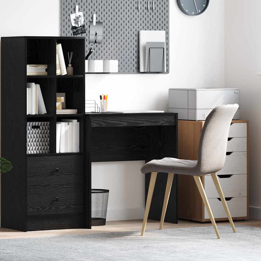 Desk Black Oak 70 x 40 x 76 cm