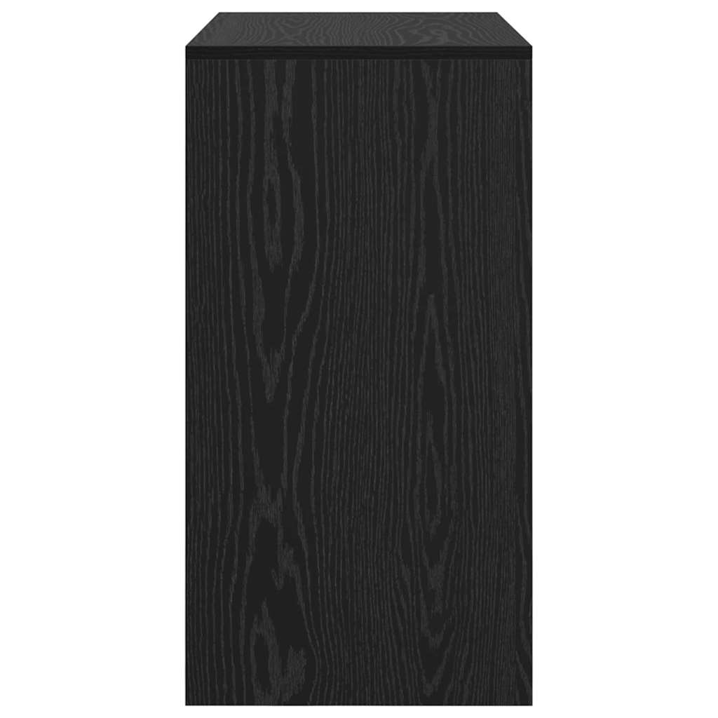 Desk Black Oak 80 x 40 x 76 cm