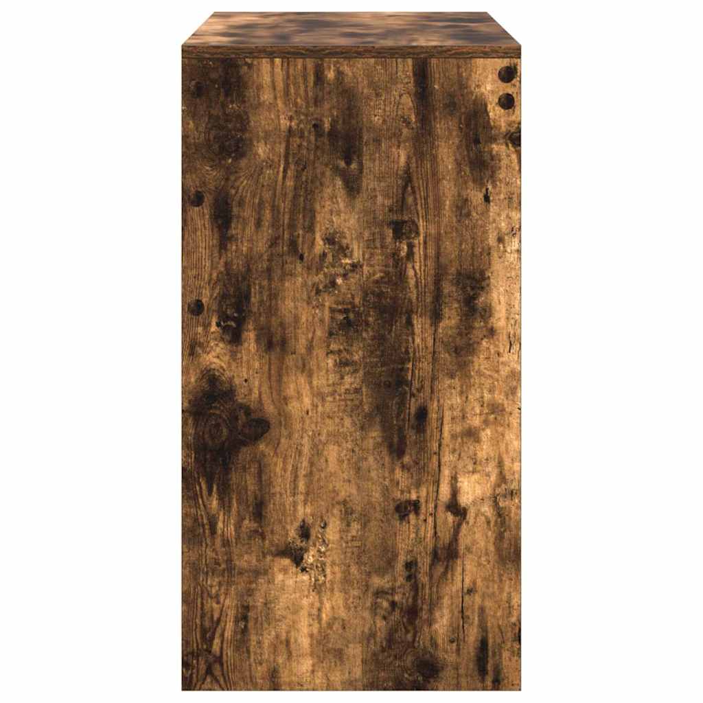 Desk Smoked Oak 80 x 40 x 76 cm