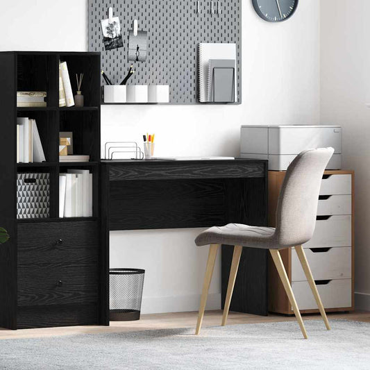 Desk Black Oak 90 x 40 x 76 cm