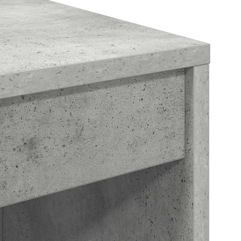 Desk Concrete Grey 90 x 40 x 76 cm