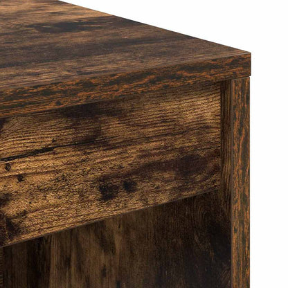 Desk Smoked Oak 90 x 40 x 76 cm