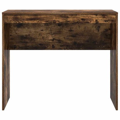 Desk Smoked Oak 90 x 40 x 76 cm