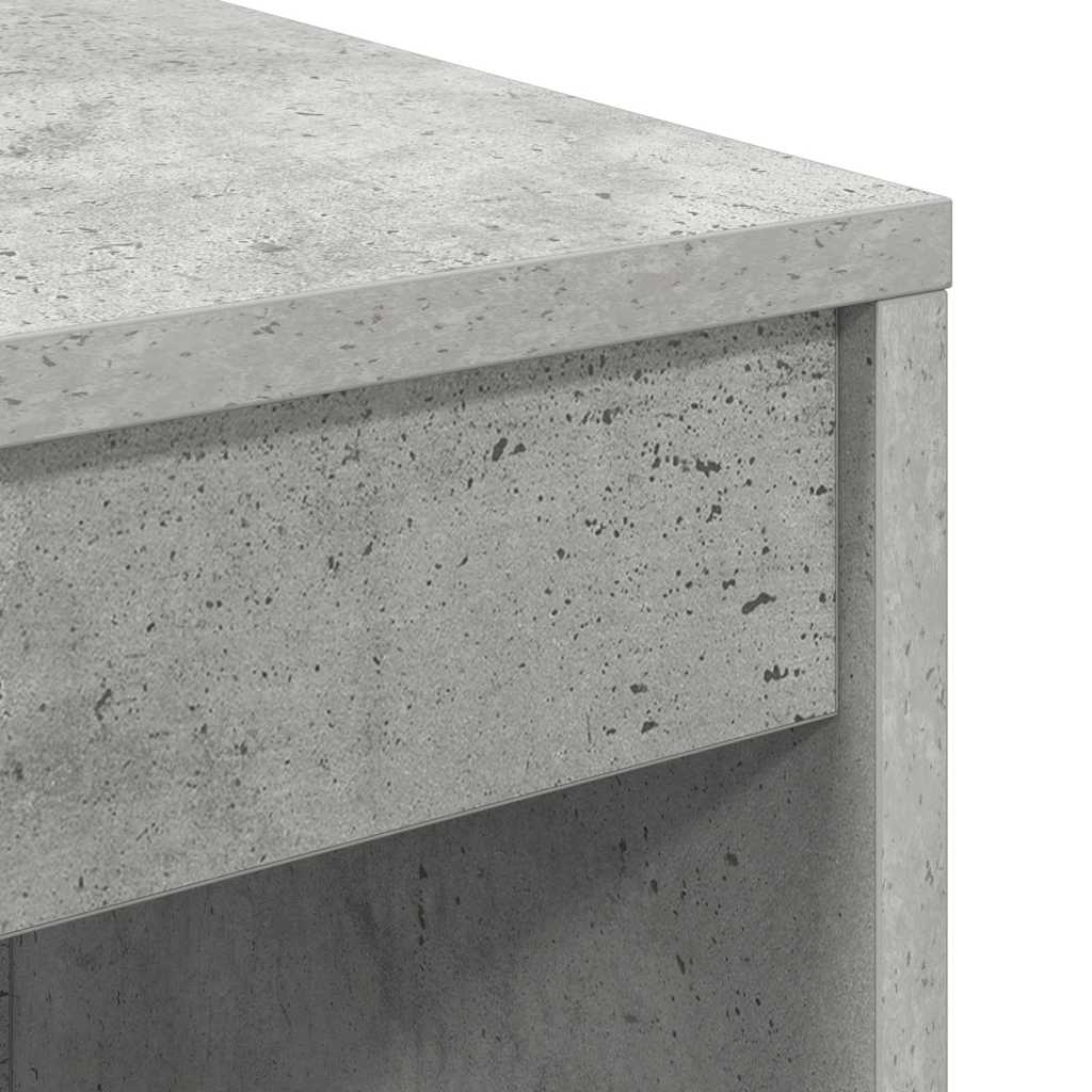 Desk Concrete Grey 100 x 40 x 76 cm