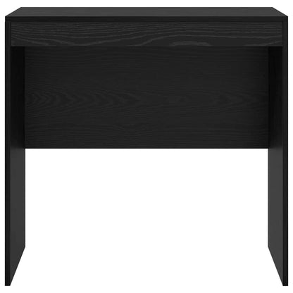 Desk Black Oak 80 x 50 x 76 cm