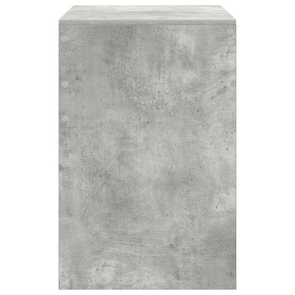 Desk Concrete Grey 80 x 50 x 76 cm