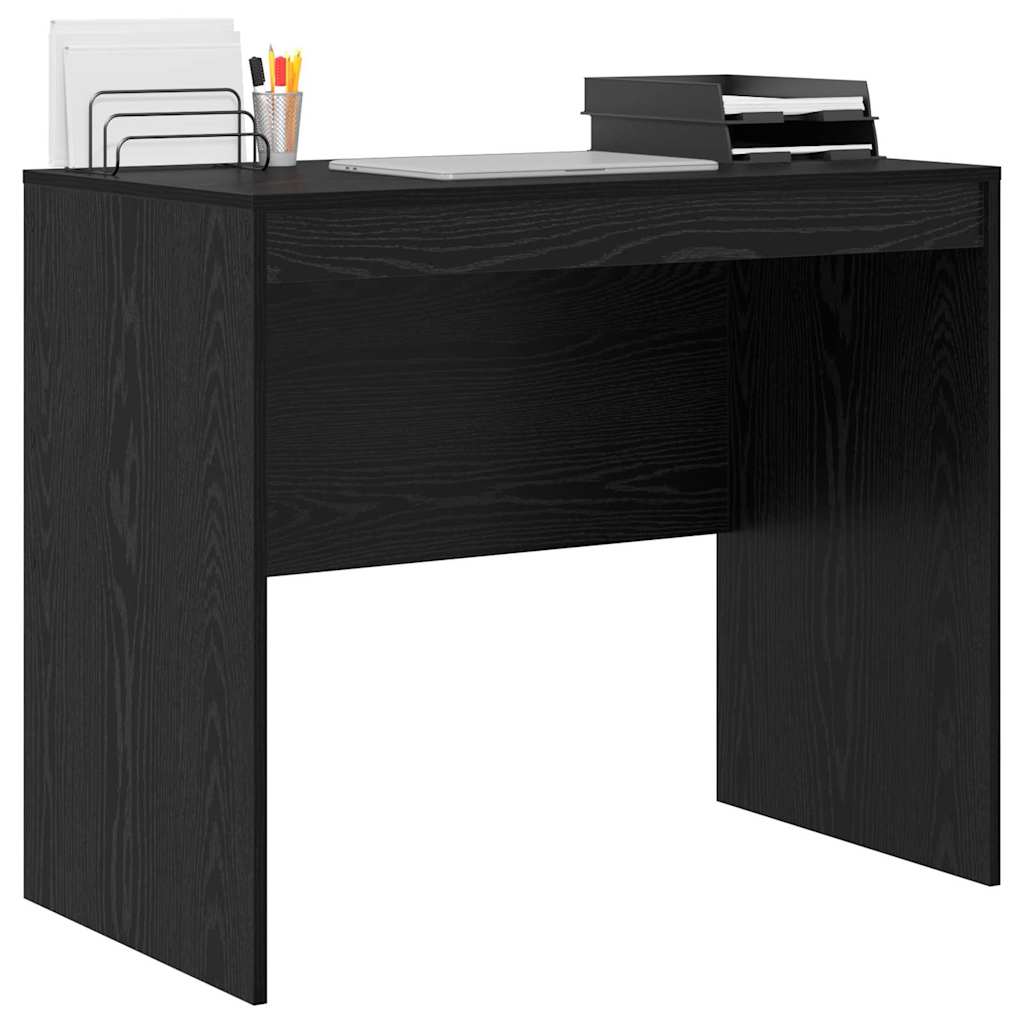 Desk Black Oak 90 x 50 x 76 cm
