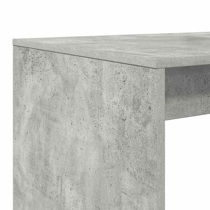 Desk Concrete Grey 108 x 55 x 103.5 cm Engineered Wood