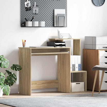 Desk with Drawer Sonoma Oak 106 x 41 x 88.5 cm Engineered Wood