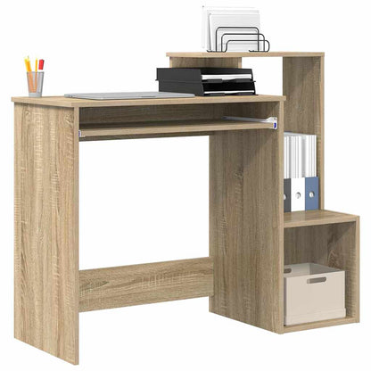 Desk with Drawer Sonoma Oak 106 x 41 x 88.5 cm Engineered Wood