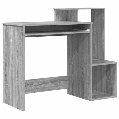 Desk with Drawer Grey Sonoma 106 x 41 x 88.5 cm Engineered Wood