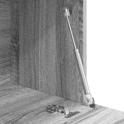 Desk Grey Sonoma Engineered Wood 71.5 x 31.5 x 106.5 cm