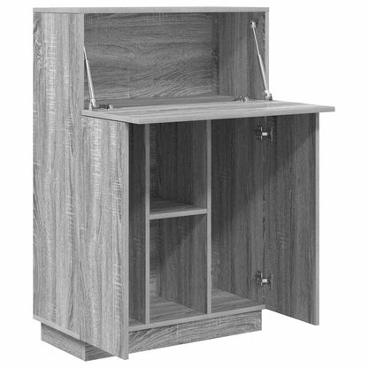 Desk Grey Sonoma Engineered Wood 71.5 x 31.5 x 106.5 cm