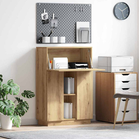 Desk Artisan Oak Engineered Wood 71.5 x 31.5 x 106.5 cm