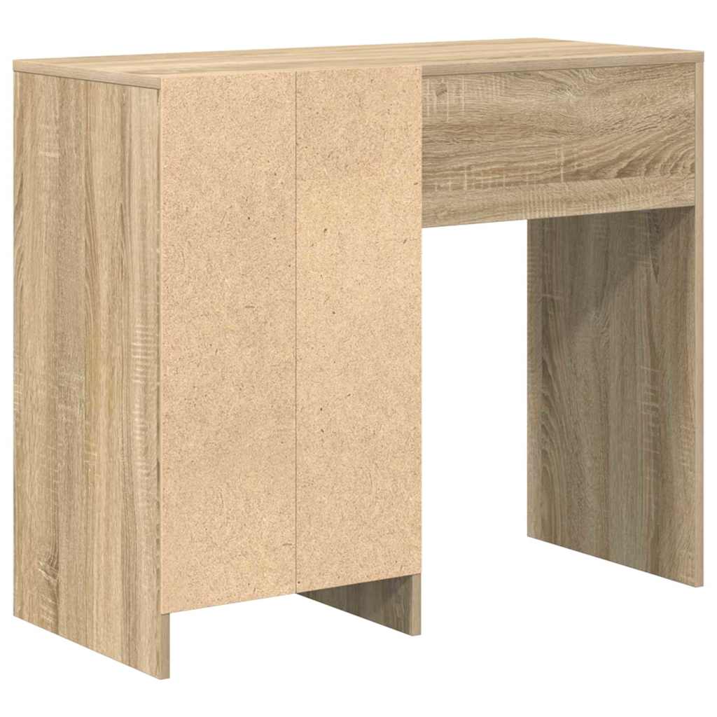 Desk with Drawer Sonoma Oak 90 x 37.5 x 75 cm Engineered Wood