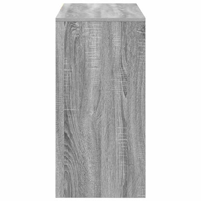 Desk with Drawer Grey Sonoma 90 x 37.5 x 75 cm Engineered Wood