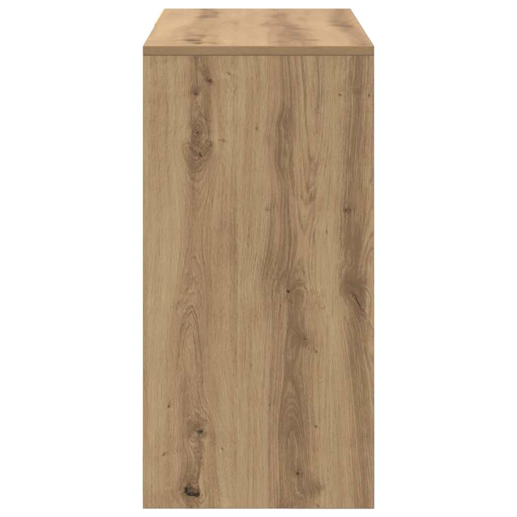 Desk with Drawer Artisan Oak 90 x 37.5 x 75 cm Engineered Wood