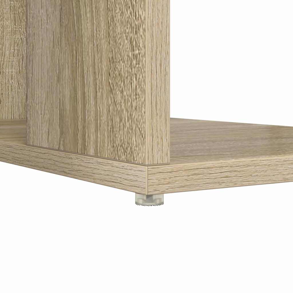 Desk Sonoma Oak Engineered Wood 130 x 50.5 x 75 cm