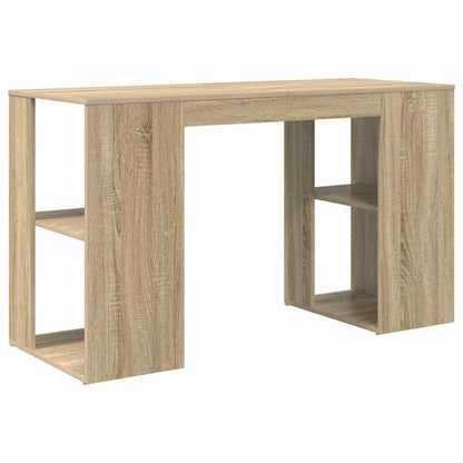 Desk Sonoma Oak Engineered Wood 130 x 50.5 x 75 cm