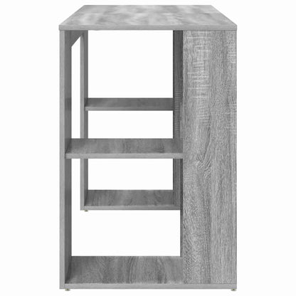 Desk Grey Sonoma Engineered Wood 130 x 50.5 x 75 cm