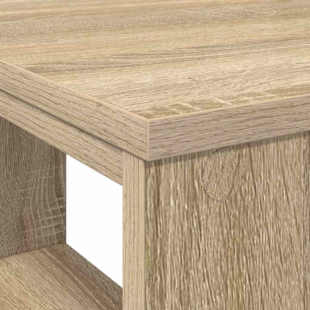 Desk Sonoma Oak Engineered Wood 90 x 50 x 75 cm