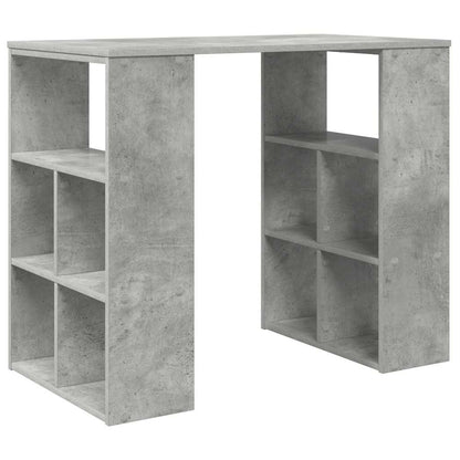 Desk Concrete Grey Engineered Wood 90 x 50 x 75 cm