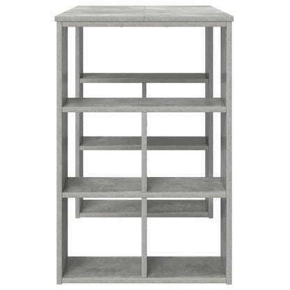 Desk Concrete Grey Engineered Wood 90 x 50 x 75 cm