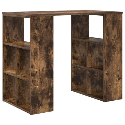 Desk Smoked Oak Engineered Wood 90 x 50 x 75 cm