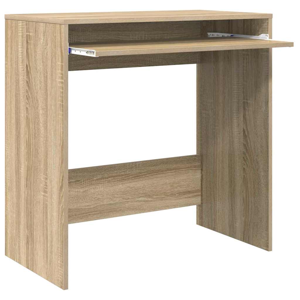 Desk with Drawer Sonoma Oak 77.5 x 43 x 79 cm Engineered Wood