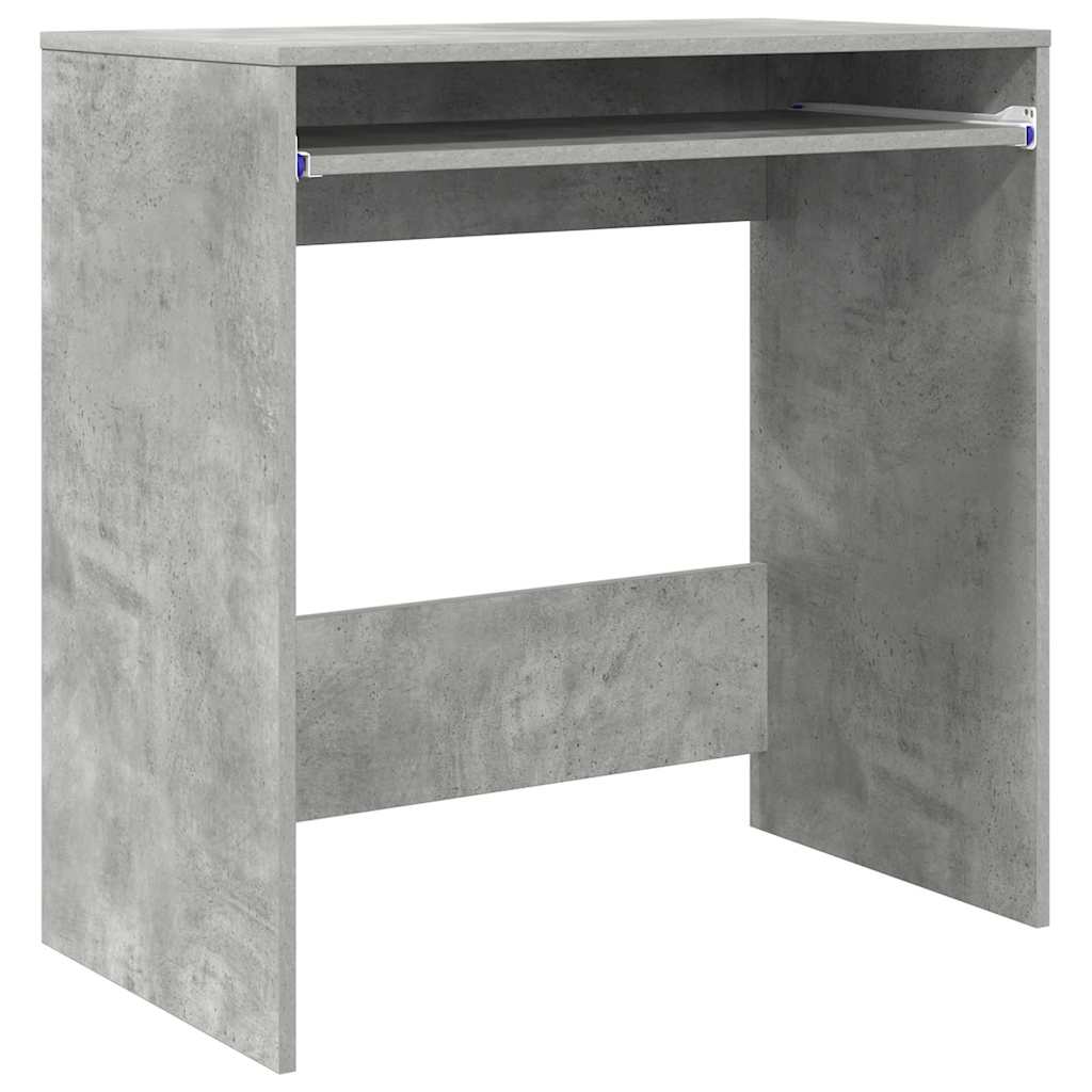 Desk Concrete Grey 77.5 x 43 x 79 cm Engineered Wood