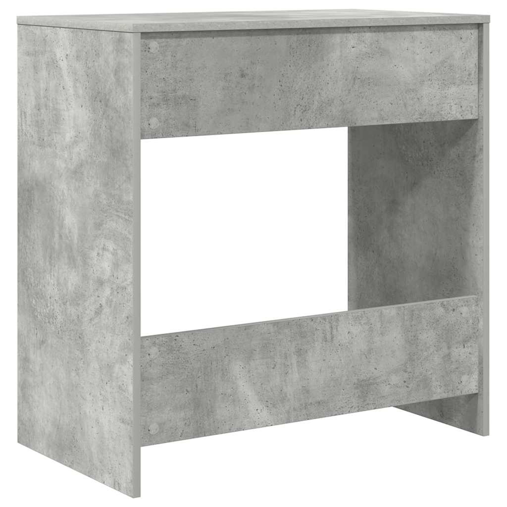 Desk Concrete Grey 77.5 x 43 x 79 cm Engineered Wood